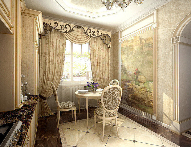 Фото из портфолио Элементы барокко в интерьере – фотографии дизайна интерьеров на INMYROOM