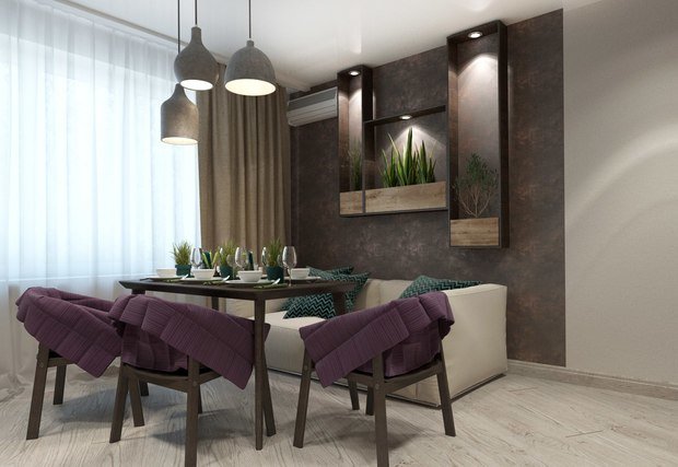 Фото из портфолио 2 к.кв. #ЖК_Эгоист_двушка_для_парня (75 кв.м.) – фотографии дизайна интерьеров на INMYROOM