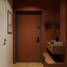 Визуализация интерьера прихожей в стиле минимализм