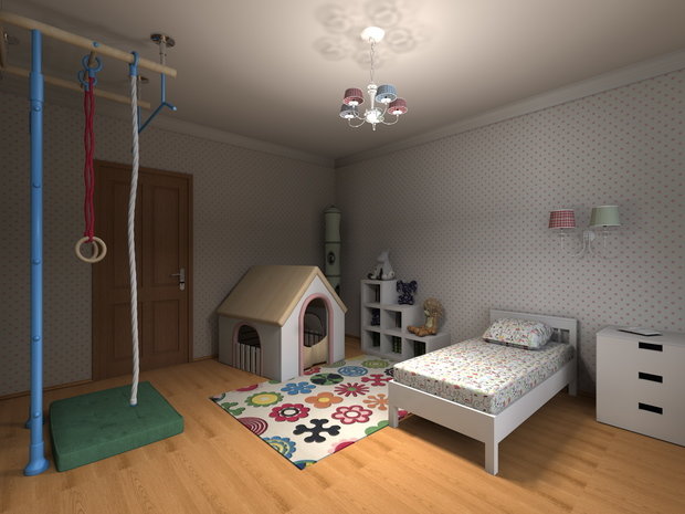 Фото из портфолио Детская – фотографии дизайна интерьеров на INMYROOM