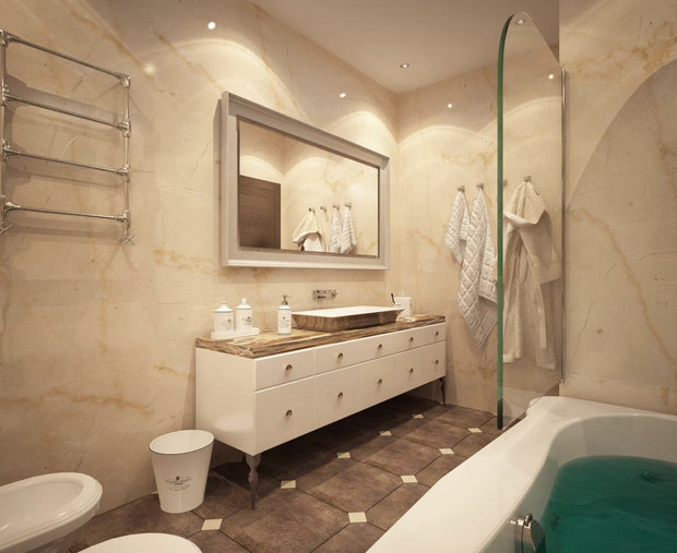 Фото из портфолио Квартира в ЖК "Доминион", 190 м2 – фотографии дизайна интерьеров на INMYROOM