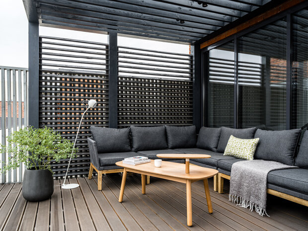 Фотография: Терраса в стиле Современный, Лофт, Квартира, Проект недели, Москва, Кирпичный дом, 3 комнаты, Более 90 метров, Сергей Клочков, #эксклюзивныепроекты, Dinamika Architects – фото на INMYROOM