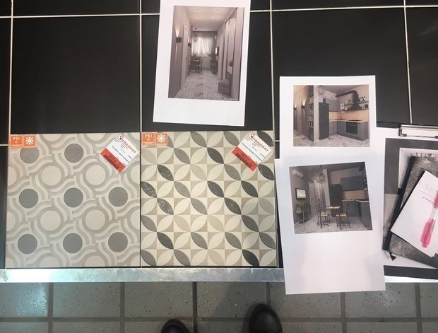 Фото из портфолио Квартира в Краснодаре, что можно сделать в бюджет 800т.р. на 35кв.м. – фотографии дизайна интерьеров на INMYROOM