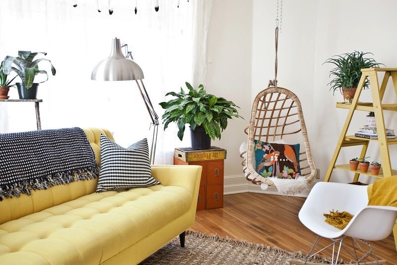 Фотография: Гостиная в стиле Скандинавский, Современный, Декор интерьера, Интерьер комнат, Переделка, Тема месяца – фото на INMYROOM