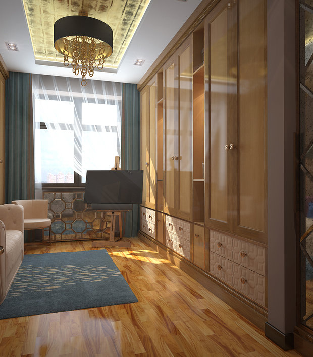 Фото из портфолио Гардеробная комната – фотографии дизайна интерьеров на INMYROOM