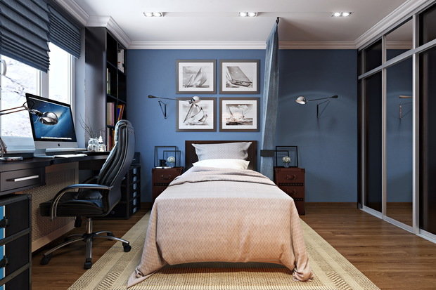 Фото из портфолио Уютная классика – фотографии дизайна интерьеров на INMYROOM