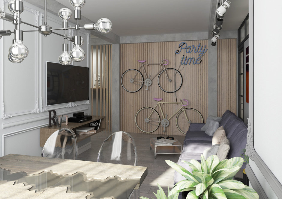 Фотография: Гостиная в стиле Эклектика, Прихожая, Лофт, Квартира, Студия, Дом, Декор, Советы, Белый, Черный, Красный, Серый, Коричневый, 1 комната, 2 комнаты, 3 комнаты, энциклопедия_декор – фото на INMYROOM