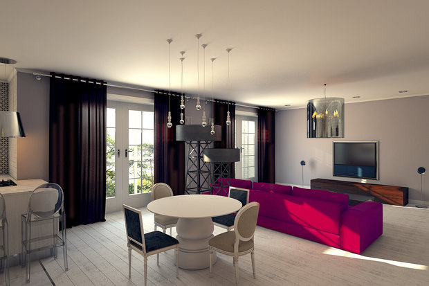 Фото из портфолио 3D визуализация – фотографии дизайна интерьеров на INMYROOM