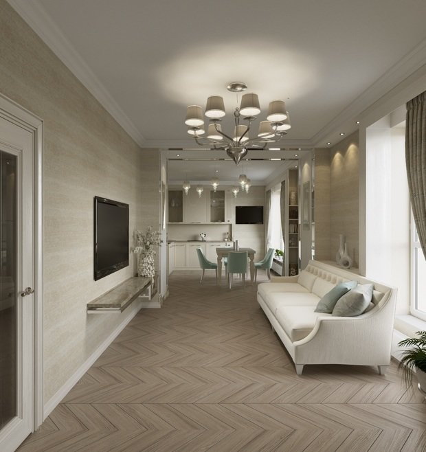 Фото из портфолио Лёгкая классика – фотографии дизайна интерьеров на INMYROOM