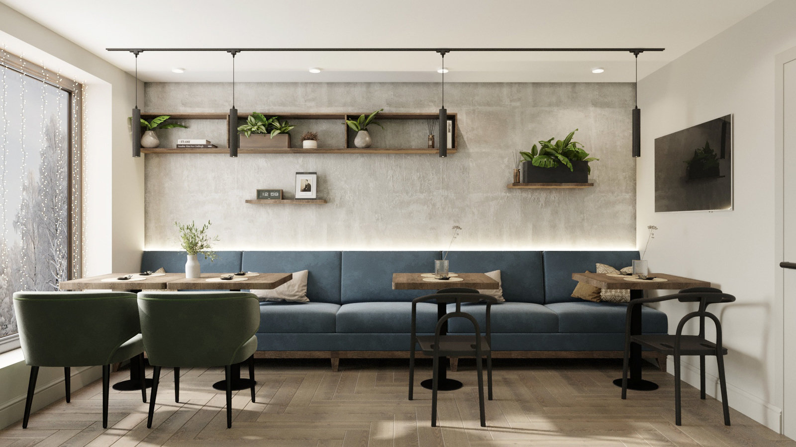 Фото из портфолио Дизайн кафе в Уфе – фотографии дизайна интерьеров на INMYROOM Фото из портфолио Дизайн кафе в Уфе – фотографии дизайна интерьеров на INMYROOM