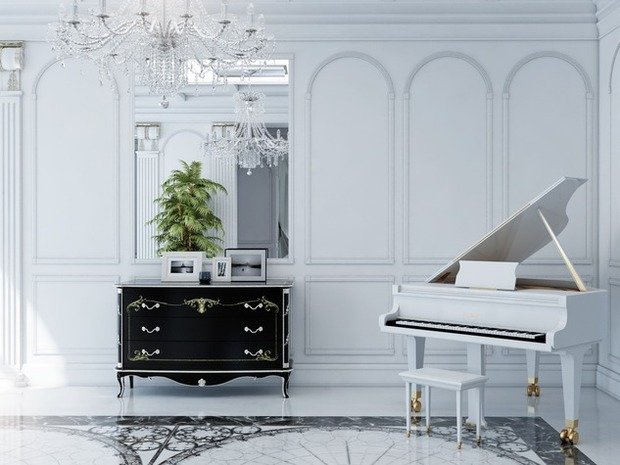 Фото из портфолио Дизайн гостиной классика  – фотографии дизайна интерьеров на INMYROOM