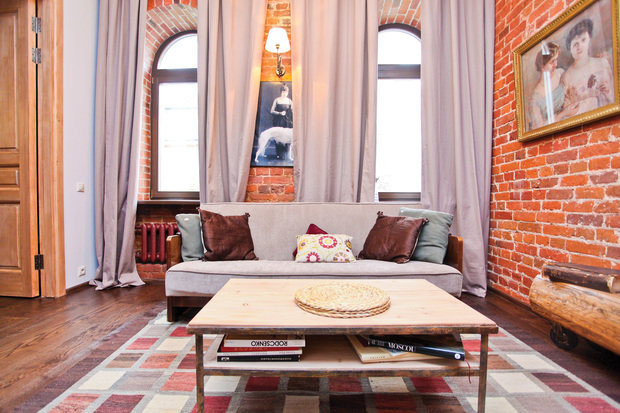 Фотография: Гостиная в стиле Лофт, Декор интерьера, Дом, Дома и квартиры, Стена – фото на INMYROOM