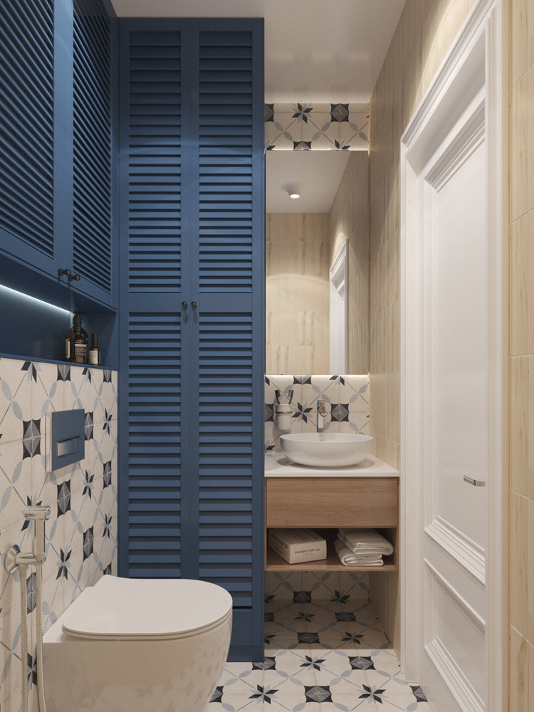 Фотография: Ванная в стиле Современный, Квартира, Проект дня, Москва, Юлия Чернова, 3 комнаты, 60-90 метров – фото на INMYROOM Фотография: Ванная в стиле Современный, Квартира, Проект дня, Москва, Юлия Чернова, 3 комнаты, 60-90 метров – фото на INMYROOM