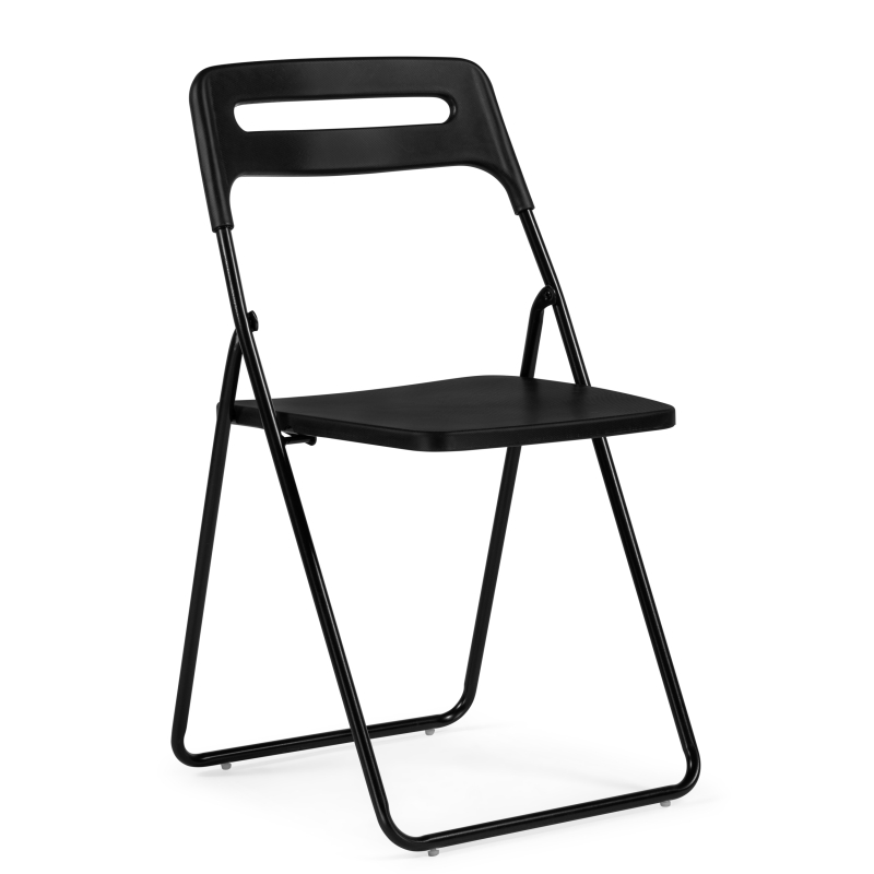 Стул складной Fold черного цвета