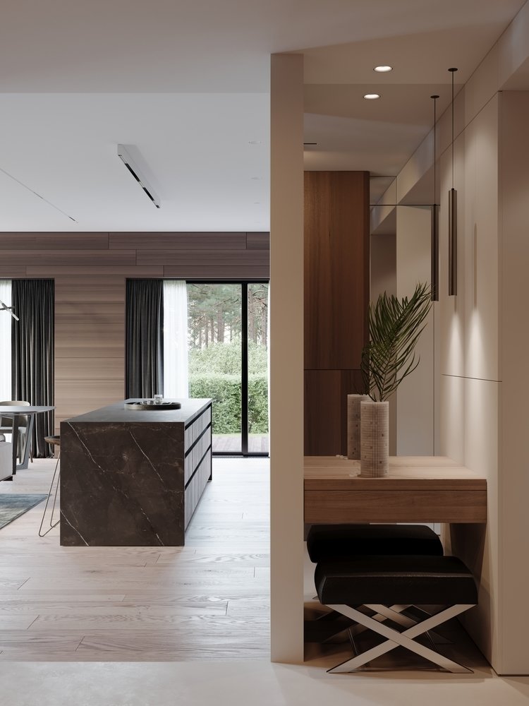 Фотография: Прихожая в стиле Минимализм, Квартира, Проект недели, 4 и больше, Более 90 метров, Ab-architects, Level Barvikha – фото на INMYROOM Фотография: Прихожая в стиле Минимализм, Квартира, Проект недели, 4 и больше, Более 90 метров, Ab-architects, Level Barvikha – фото на INMYROOM