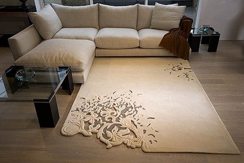 Фото из портфолио Необычные ковры для дома – фотографии дизайна интерьеров на INMYROOM