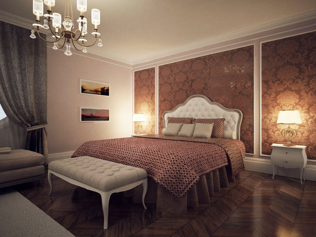 Фото из портфолио Спальня в классическом стиле – фотографии дизайна интерьеров на INMYROOM