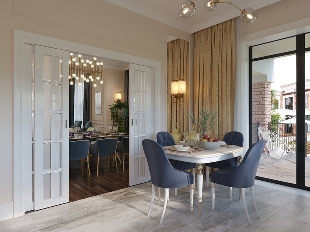 Фото из портфолио Дизайн интерьера дома 250 м2 – фотографии дизайна интерьеров на INMYROOM