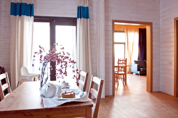 Фото из портфолио Реализованный проект: Гостиничный комплекс HorisonPatioHotel, Новосибирск, Академгородок. – фотографии дизайна интерьеров на INMYROOM