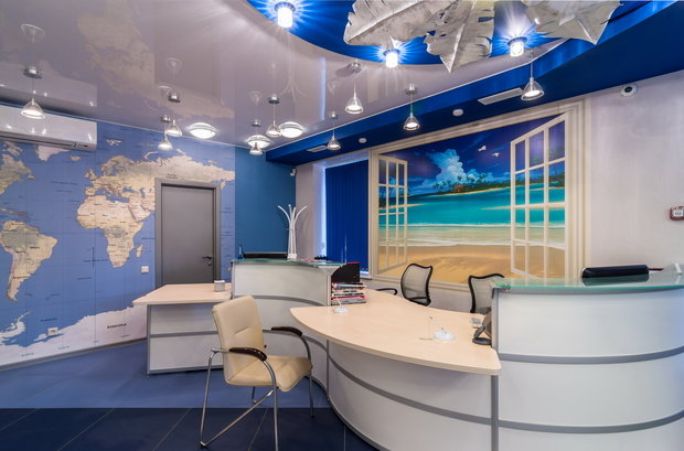 Фото из портфолио Офис "Аэротур" – фотографии дизайна интерьеров на INMYROOM