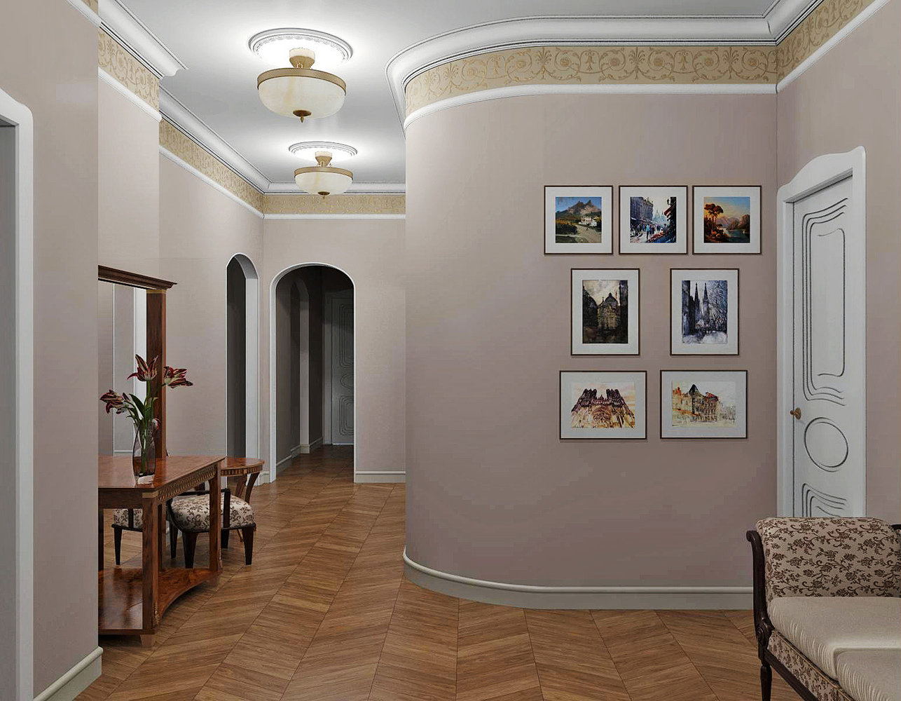 Фото из портфолио КВАРТИРА 120 КВ. МЕТРОВ - Стиль –Новая классика(traditional) – фотографии дизайна интерьеров на INMYROOM Фото из портфолио КВАРТИРА 120 КВ. МЕТРОВ - Стиль –Новая классика(traditional) – фотографии дизайна интерьеров на INMYROOM