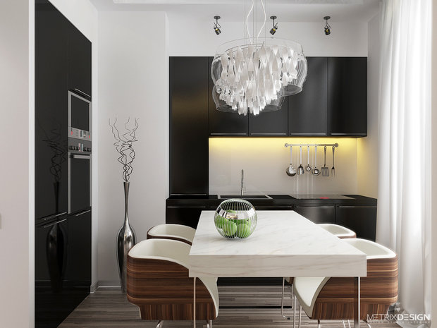 Фото из портфолио Квартира - студия 49 м/кв – фотографии дизайна интерьеров на INMYROOM