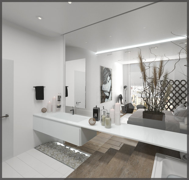 Фото из портфолио Sky House – фотографии дизайна интерьеров на INMYROOM