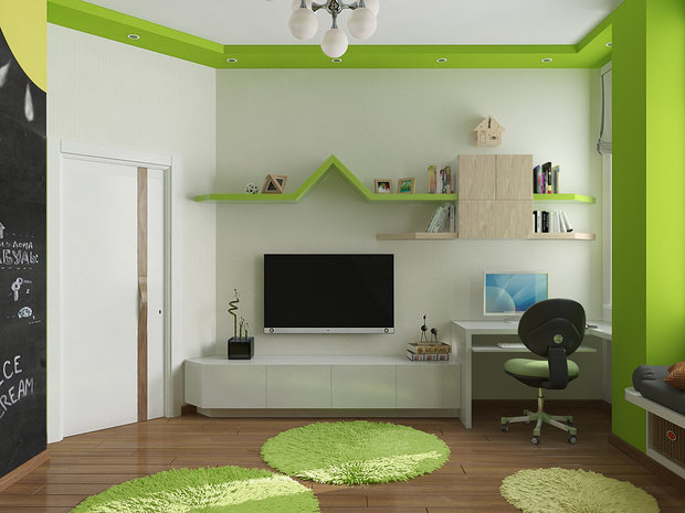 Фото из портфолио Детская комната в ЖК "Атлетик Хаус" – фотографии дизайна интерьеров на INMYROOM