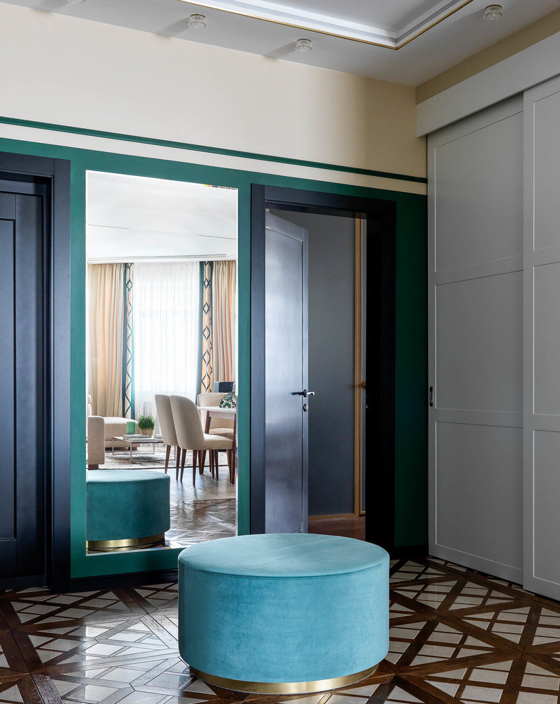 Фотография: Прихожая в стиле Современный, Эклектика, Квартира, Белый, Проект недели, Москва, Зеленый, Бежевый, Розовый, Бирюзовый, Коричневый, Монолитный дом, 3 комнаты, Более 90 метров, Н-Куб, Николай Николаев – фото на INMYROOM Фотография: Прихожая в стиле Современный, Эклектика, Квартира, Белый, Проект недели, Москва, Зеленый, Бежевый, Розовый, Бирюзовый, Коричневый, Монолитный дом, 3 комнаты, Более 90 метров, Н-Куб, Николай Николаев – фото на INMYROOM