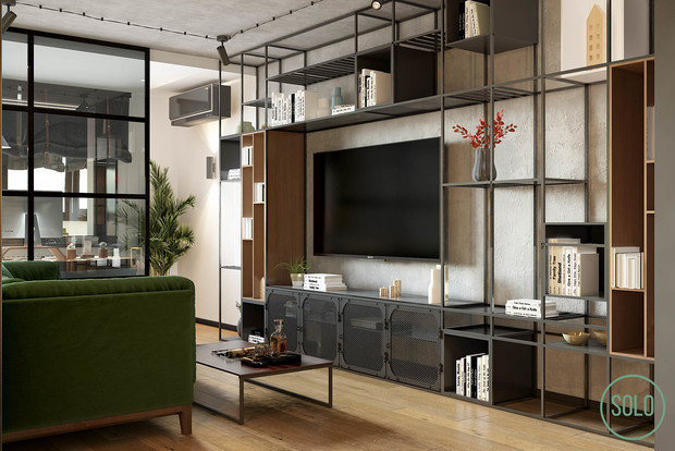 Фото из портфолио Loft House – фотографии дизайна интерьеров на INMYROOM