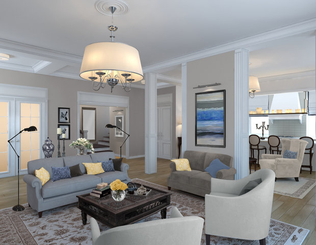 Фотография: Гостиная в стиле Прованс и Кантри, Советы, Дизайн-студия Ольги Кондратовой, Ольга Кондратова – фото на INMYROOM