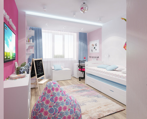 Фото из портфолио ЖК Преображенский, 98 м2 – фотографии дизайна интерьеров на INMYROOM