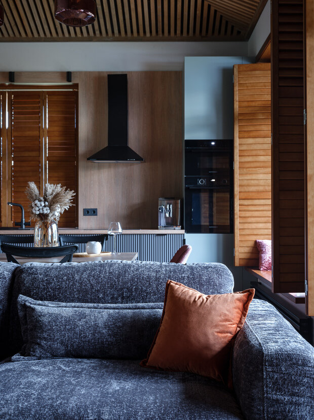 Фотография: Кухня и столовая в стиле Современный, Эклектика, Прованс и Кантри, Дом, Проект дня, Дом и дача, Московская область, Ирина Васильева, 3 комнаты, Более 90 метров, студия SVETLITSA – фото на INMYROOM