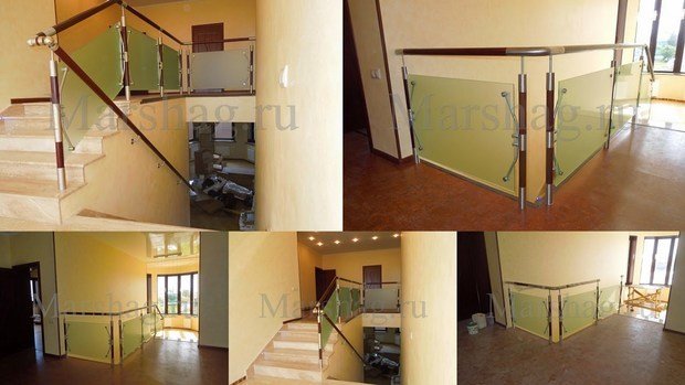 Фото из портфолио Перила из стекла – фотографии дизайна интерьеров на INMYROOM