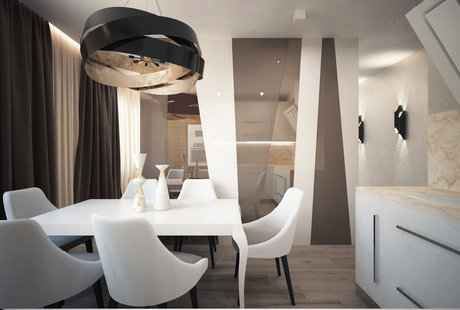 Квартира 95 м² (СПб, Железнодорожный пер.)