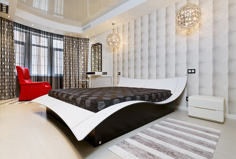 Дизайн спальни в стиле Ар-деко 