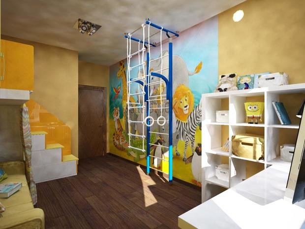 Фото из портфолио Играем весело... Детские  – фотографии дизайна интерьеров на INMYROOM