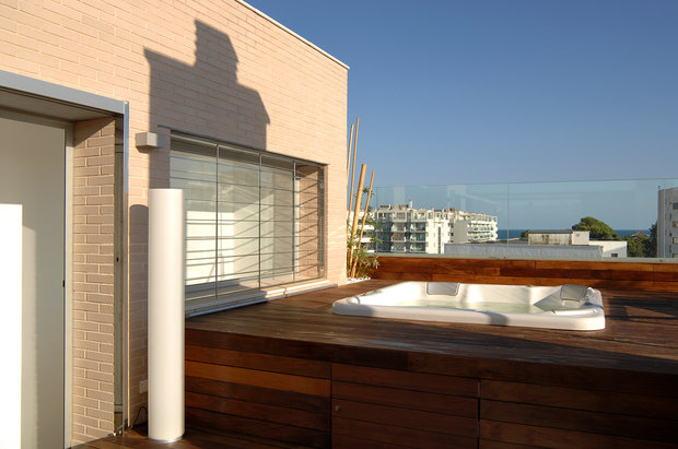 Фото из портфолио Penthause in the beach – фотографии дизайна интерьеров на INMYROOM