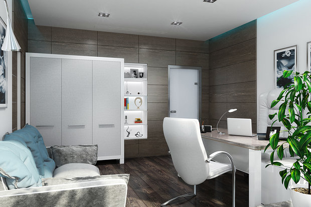 Фото из портфолио Видовая квартира – фотографии дизайна интерьеров на INMYROOM