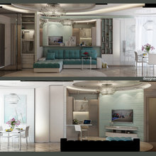 Фото из портфолио Студия, 46 м.кв. – фотографии дизайна интерьеров на INMYROOM