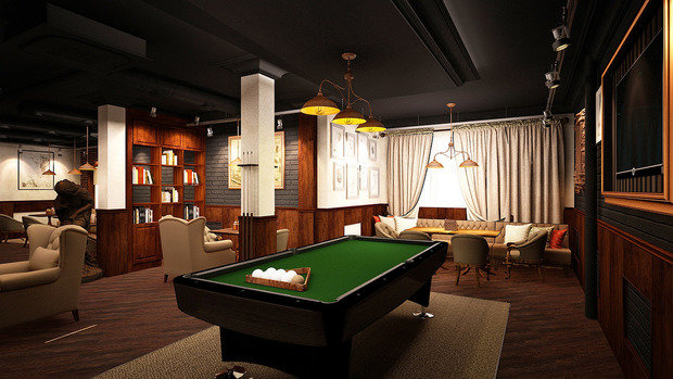 Фото из портфолио Арт-бар – фотографии дизайна интерьеров на INMYROOM