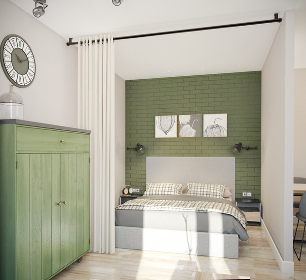 Фото из портфолио дизайн-проект квартира 90 м2 – фотографии дизайна интерьеров на INMYROOM