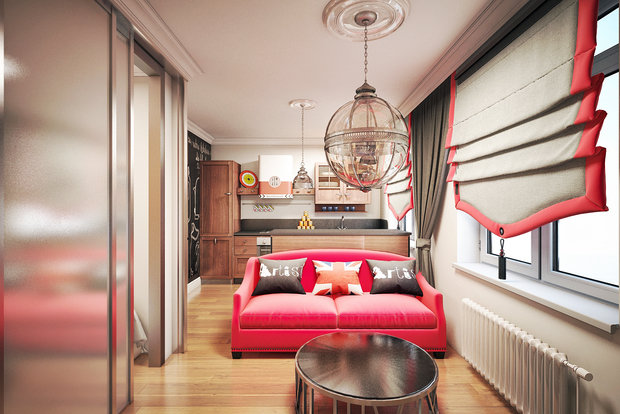 Фото из портфолио Американский лофт – фотографии дизайна интерьеров на INMYROOM