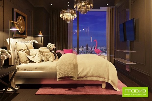 Фото из портфолио Розовый фламинго – фотографии дизайна интерьеров на INMYROOM