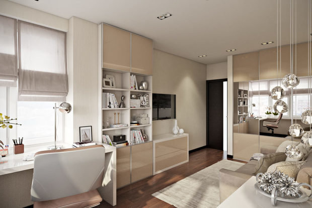 Фото из портфолио ЖК «1147» 108 кв.м. – фотографии дизайна интерьеров на INMYROOM