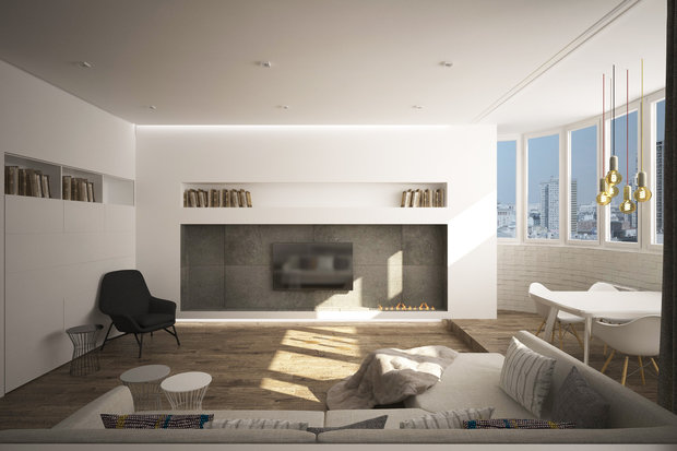 Фото из портфолио Воздух и дерево – фотографии дизайна интерьеров на INMYROOM