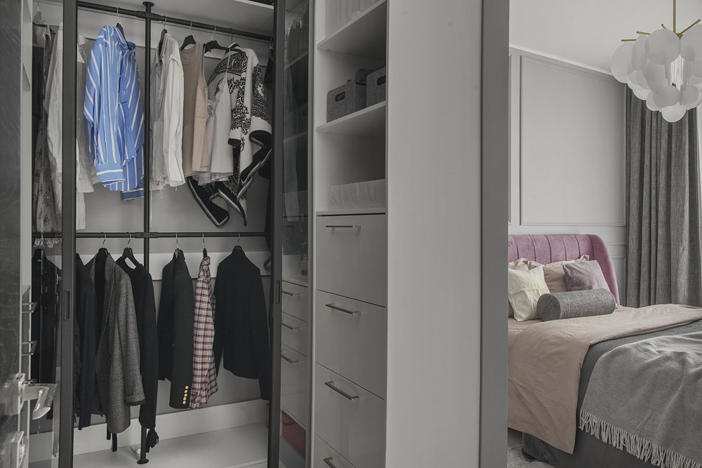 Фотография: Гардеробная в стиле Современный, Квартира, Проект недели, Москва, 3 комнаты, 60-90 метров, Balcon – фото на INMYROOM Фотография: Гардеробная в стиле Современный, Квартира, Проект недели, Москва, 3 комнаты, 60-90 метров, Balcon – фото на INMYROOM