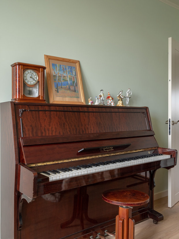 Фотография: Спальня в стиле Скандинавский, Современный, Квартира, Проект дня, Москва, П-30, Панельный дом, 3 комнаты, 40-60 метров, Ирина Ежова – фото на INMYROOM