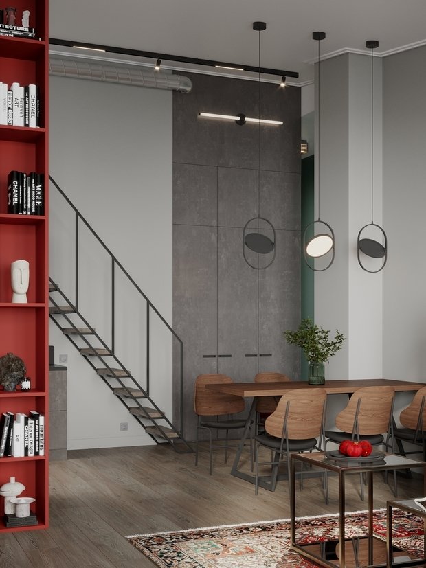 Фотография: Кухня и столовая в стиле Современный, Квартира, Проект недели, Санкт-Петербург, Татьяна Воронцова, 3 комнаты, 60-90 метров – фото на INMYROOM