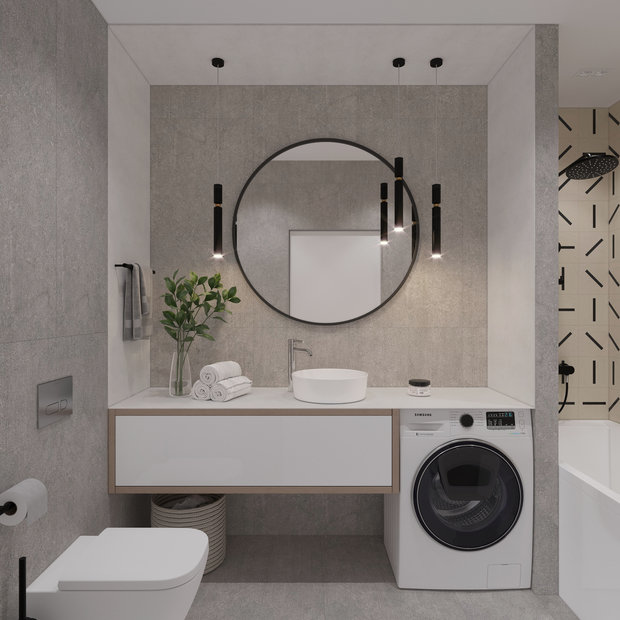 Фото из портфолио ЖК Московский 56кв м – фотографии дизайна интерьеров на INMYROOM